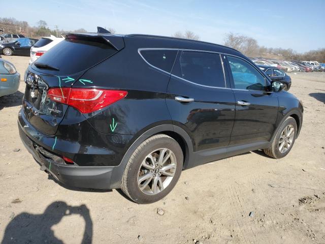 5XYZU3LA6EG174903 - 2014 HYUNDAI SANTA FE S BLACK photo 3