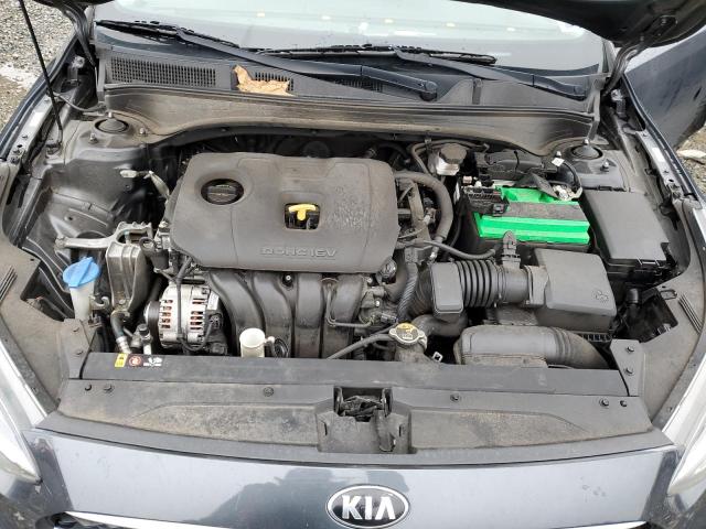 3KPF24AD7KE053561 - 2019 KIA FORTE FE GRAY photo 11