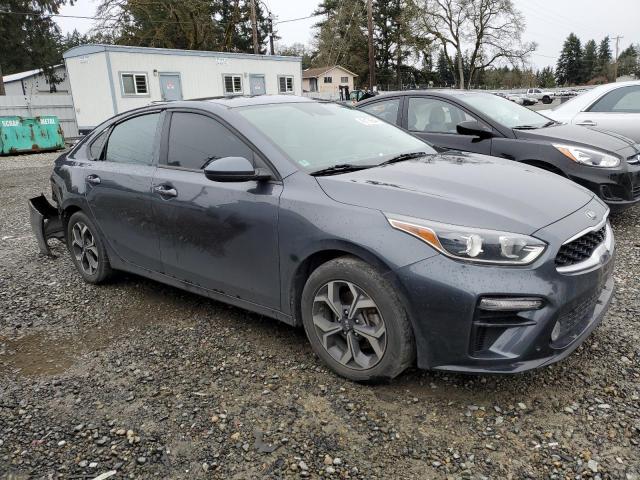 3KPF24AD7KE053561 - 2019 KIA FORTE FE GRAY photo 4