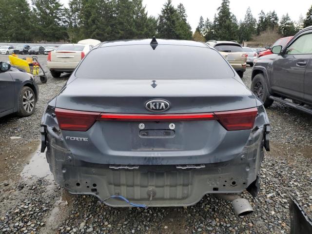 3KPF24AD7KE053561 - 2019 KIA FORTE FE GRAY photo 6