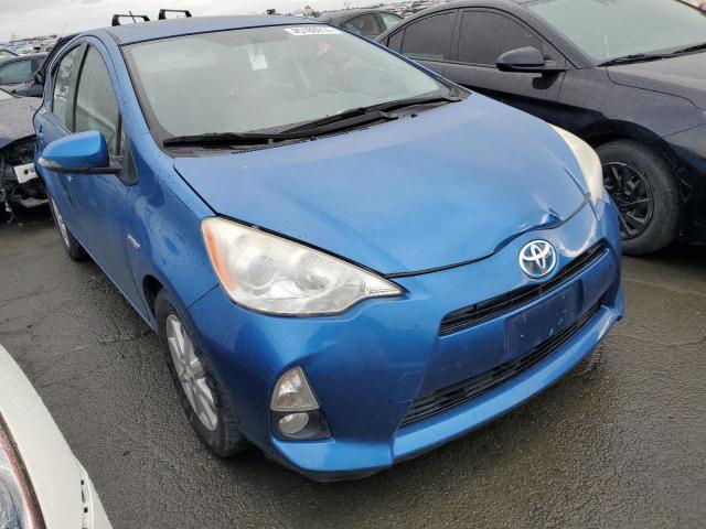 JTDKDTB31D1052212 - 2013 TOYOTA PRIUS C BLUE photo 4