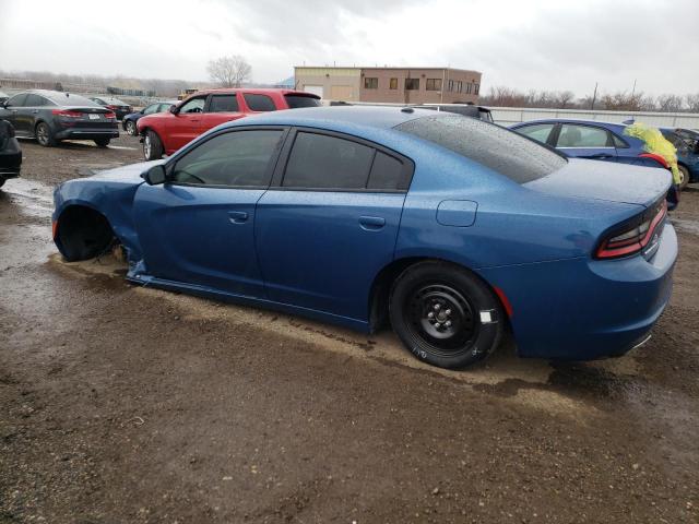 2C3CDXBG8LH187853 - 2020 DODGE CHARGER SXT BLUE photo 2