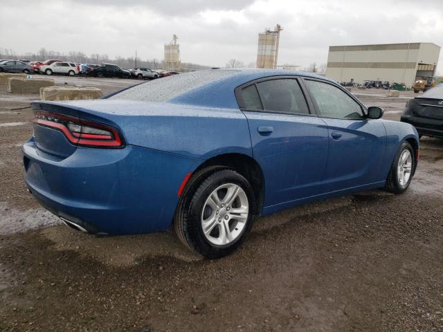 2C3CDXBG8LH187853 - 2020 DODGE CHARGER SXT BLUE photo 3