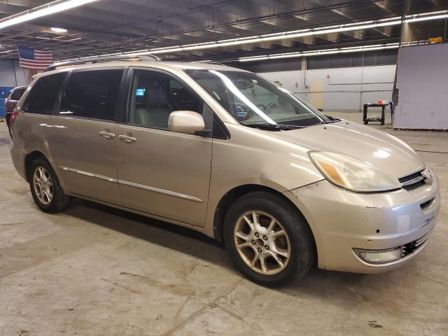 5TDZA22C64S058382 - 2004 TOYOTA SIENNA XLE BEIGE photo 4