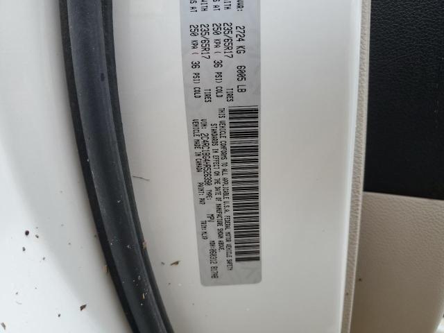 2C4RC1BG4HR526390 - 2017 CHRYSLER PACIFICA TOURING L WHITE photo 13