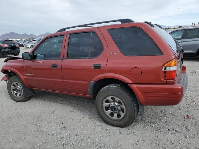 4S2CK58W7X4350925 - 1999 ISUZU RODEO S RED photo 2