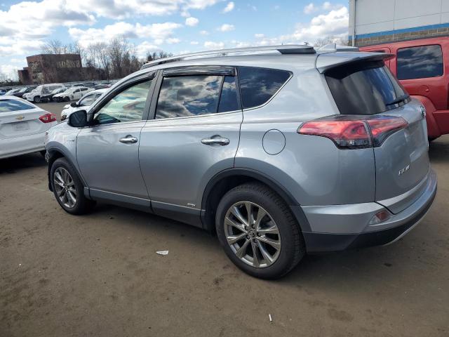 JTMDJREV2JD230396 - 2018 TOYOTA RAV4 HV LIMITED SILVER photo 2