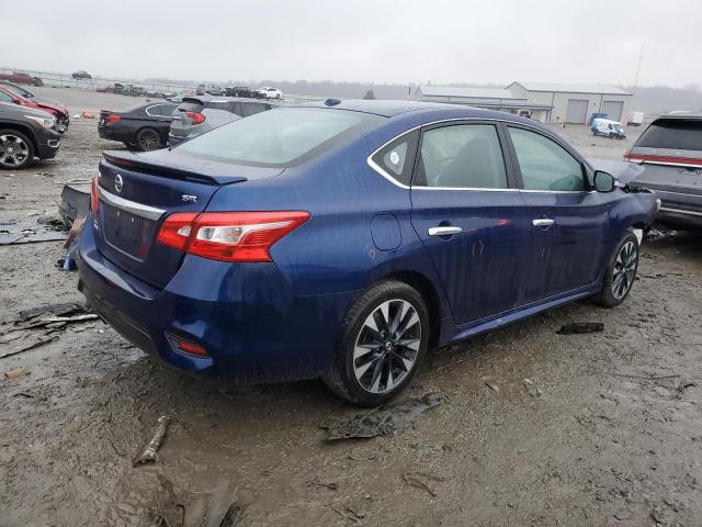 3N1AB7AP8KY338485 - 2019 NISSAN SENTRA S BLUE photo 3