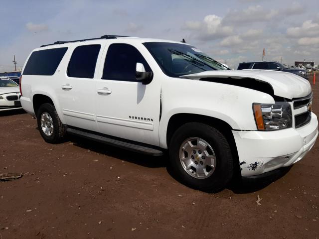 1GNSCJE05CR173261 - 2012 CHEVROLET SUBURBAN C1500 LT WHITE photo 1