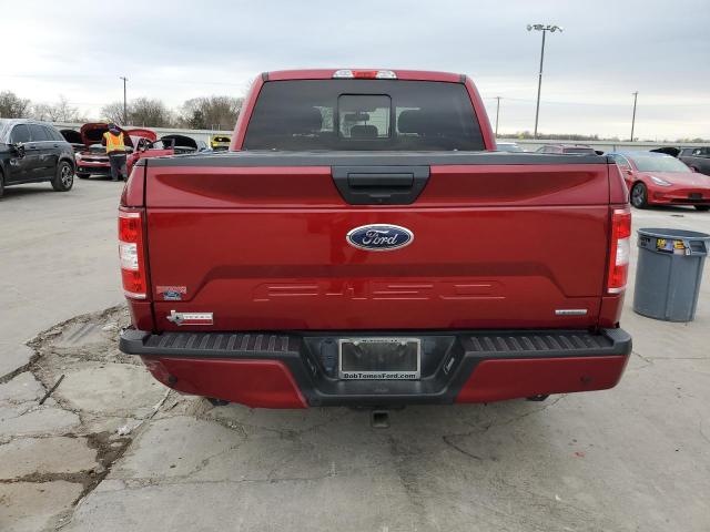 1FTEW1C45KKE34267 - 2019 FORD F150 SUPERCREW RED photo 6