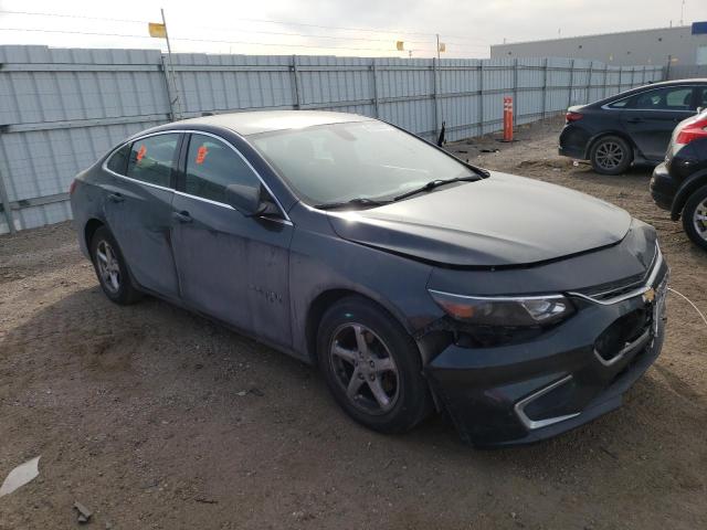 1G1ZC5STXJF185278 - 2018 CHEVROLET MALIBU LS GRAY photo 4