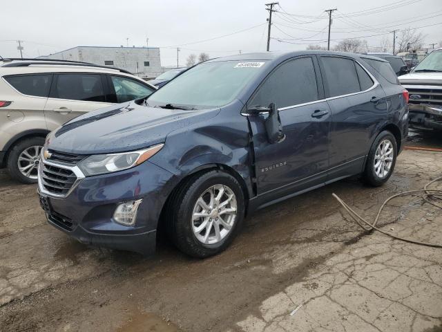 3GNAXJEV1JS570925 - 2018 CHEVROLET EQUINOX LT BLUE photo 1