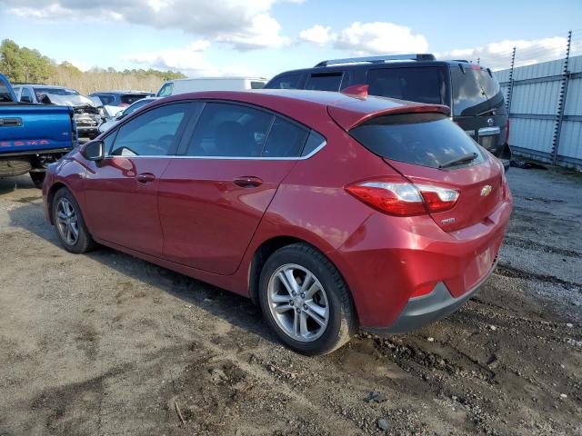 3G1BE6SM3JS562507 - 2018 CHEVROLET CRUZE LT RED photo 2