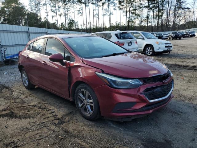 3G1BE6SM3JS562507 - 2018 CHEVROLET CRUZE LT RED photo 4