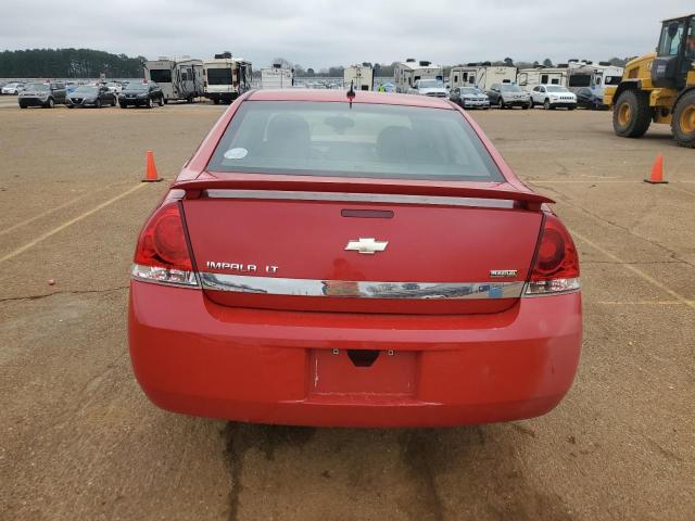 2G1WT57K191256874 - 2009 CHEVROLET IMPALA 1LT RED photo 6