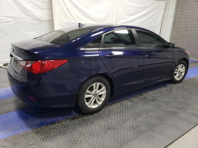 5NPEB4AC4EH889282 - 2014 HYUNDAI SONATA GLS BLUE photo 3