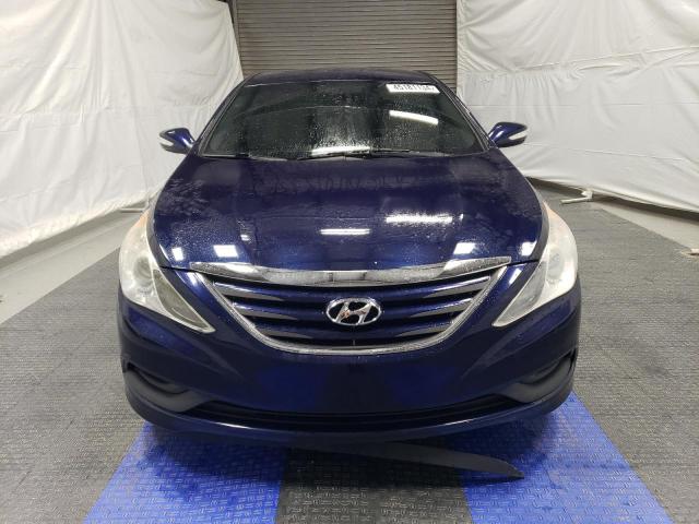 5NPEB4AC4EH889282 - 2014 HYUNDAI SONATA GLS BLUE photo 5