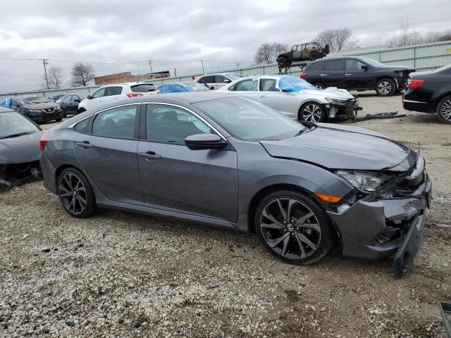 2HGFC2F82MH556615 - 2021 HONDA CIVIC SPORT 石墨色 照片 4