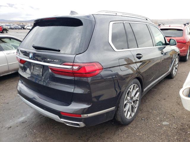 5UXCW2C08M9G78128 - 2021 BMW X7 XDRIVE40I BLACK photo 3