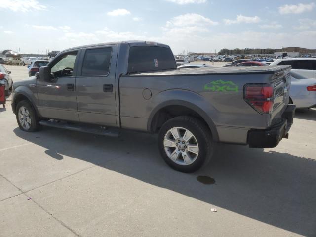 1FTFW1EV5AFB88483 - 2010 FORD F150 SUPERCREW GRAY photo 2