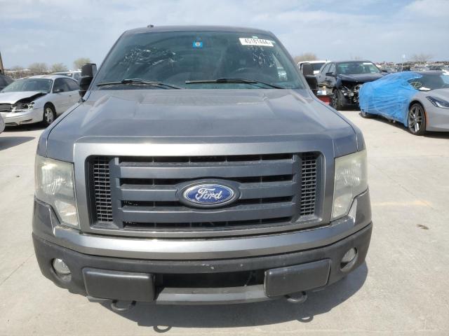 1FTFW1EV5AFB88483 - 2010 FORD F150 SUPERCREW GRAY photo 5