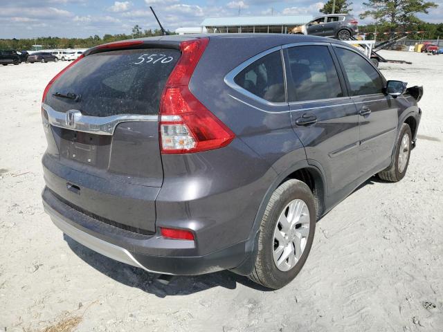 3CZRM3H57GG705570 - 2016 HONDA CR-V EX GRAY photo 4