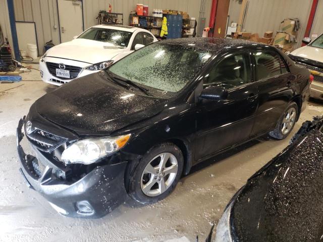 5YFBU4EE5CP053036 - 2012 TOYOTA COROLLA BASE BLACK photo 1