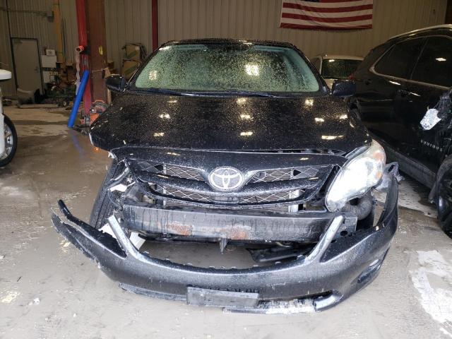 5YFBU4EE5CP053036 - 2012 TOYOTA COROLLA BASE BLACK photo 5