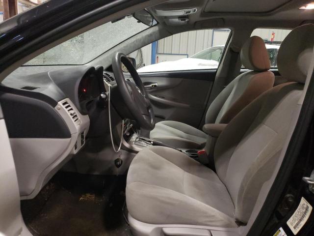 5YFBU4EE5CP053036 - 2012 TOYOTA COROLLA BASE BLACK photo 7