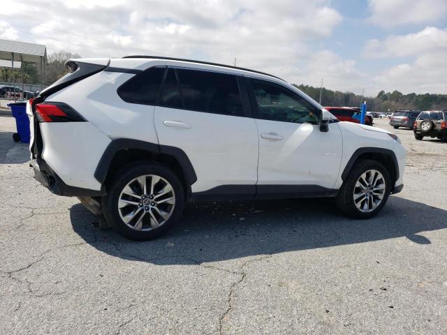 2T3C1RFV2KW024106 - 2019 TOYOTA RAV4 XLE PREMIUM WHITE photo 3