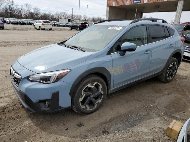 JF2GTHMC7N8233747 - 2022 SUBARU CROSSTREK LIMITED BLUE photo 1