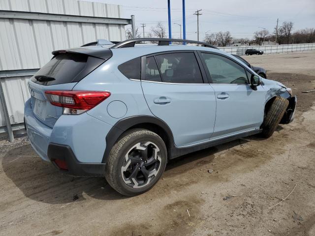 JF2GTHMC7N8233747 - 2022 SUBARU CROSSTREK LIMITED BLUE photo 3