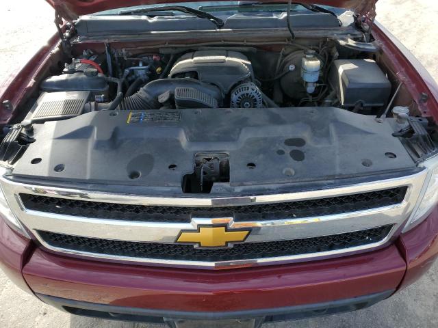 2GCEK13M771559399 - 2007 CHEVROLET silverado K1500 CREW CAB BURGUNDY photo 11