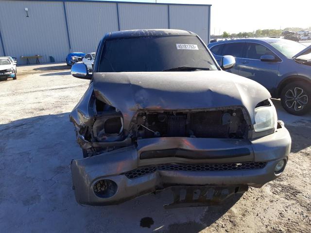 5TBBT44124S450447 - 2004 TOYOTA TUNDRA ACCESS CAB SR5 GRAY photo 5