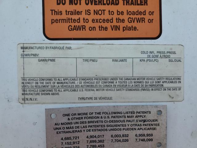 5V8VA5324DM304036 - 2013 VYVC TRAILER WHITE photo 10