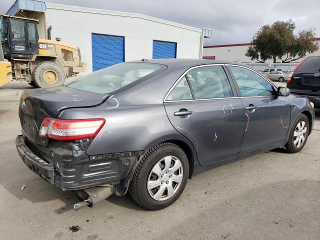 4T1BF3EK7AU041668 - 2010 TOYOTA CAMRY BASE GRAY photo 3