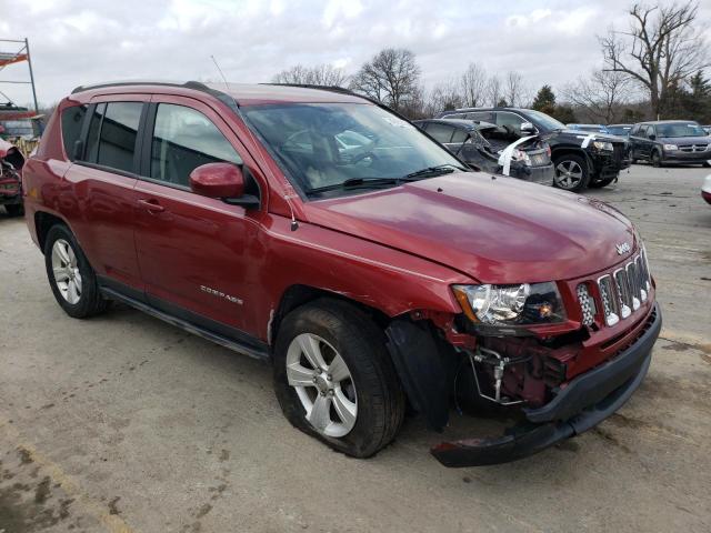 1C4NJDEBXFD395049 - 2015 JEEP COMPASS LATITUDE RED photo 4