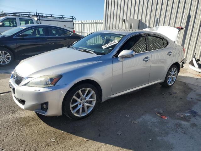 JTHCE5C23B5000619 - 2011 LEXUS IS 350 SILVER photo 1