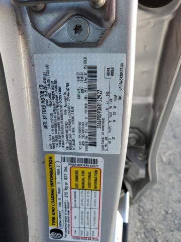 3FA6P0D93KR152927 - 2019 FORD FUSION TITANIUM SILVER photo 13