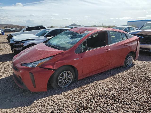 JTDKARFU0K3094760 - 2019 TOYOTA PRIUS Kırmızı fotoğraf 1