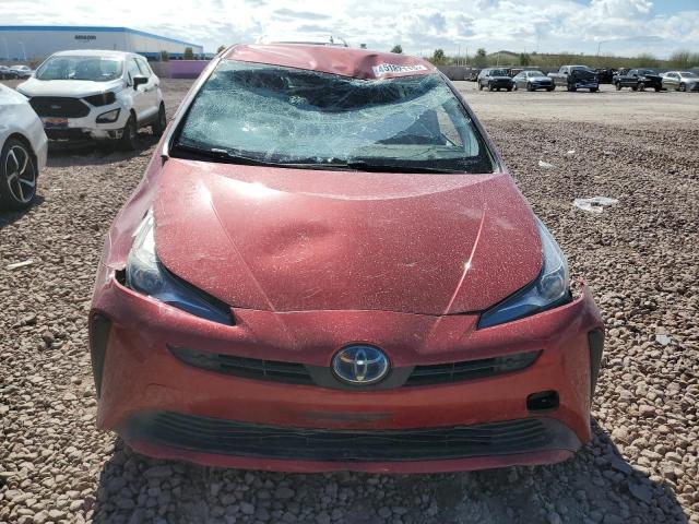 JTDKARFU0K3094760 - 2019 TOYOTA PRIUS Kırmızı fotoğraf 5