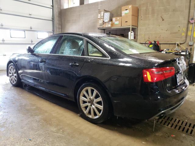 WAUHGAFC1DN065211 - 2013 AUDI A6 PRESTIGE შავი ფოტო 2