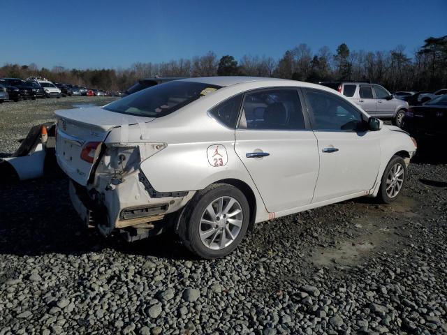 3N1AB7AP2DL767363 - 2013 NISSAN SENTRA S WHITE photo 3