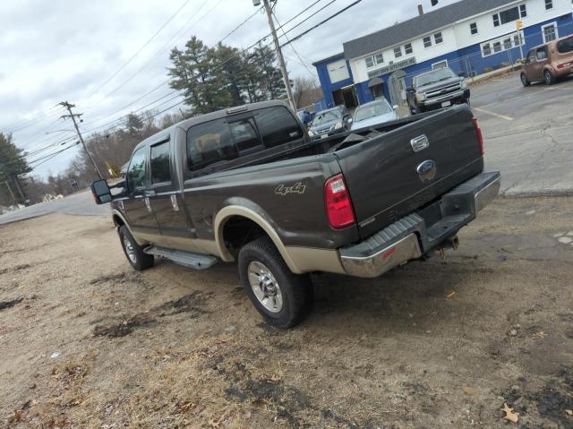 1FTWW31R28EB42243 - 2008 FORD F350 SRW SUPER DUTY CHARCOAL photo 3