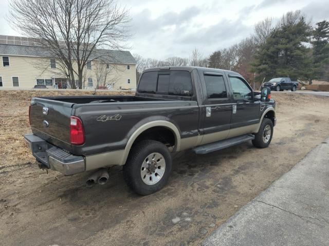 1FTWW31R28EB42243 - 2008 FORD F350 SRW SUPER DUTY CHARCOAL photo 4