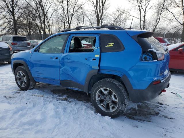 1C4PJMBN5KD453974 - 2019 JEEP CHEROKEE TRAILHAWK BLUE photo 2