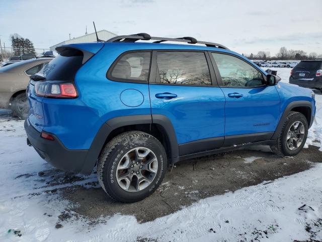 1C4PJMBN5KD453974 - 2019 JEEP CHEROKEE TRAILHAWK BLUE photo 3