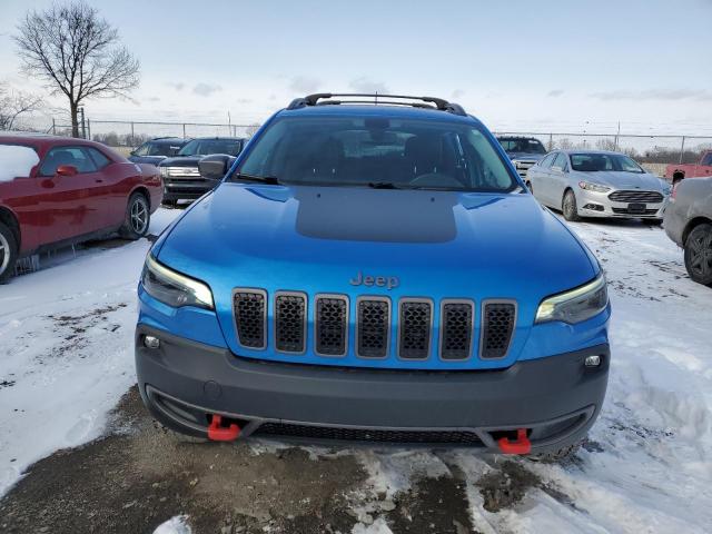 1C4PJMBN5KD453974 - 2019 JEEP CHEROKEE TRAILHAWK BLUE photo 5