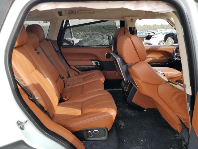 SALGV3TFXFA226592 - 2015 LAND ROVER RANGE ROVE AUTOBIOGRAPHY WHITE photo 10