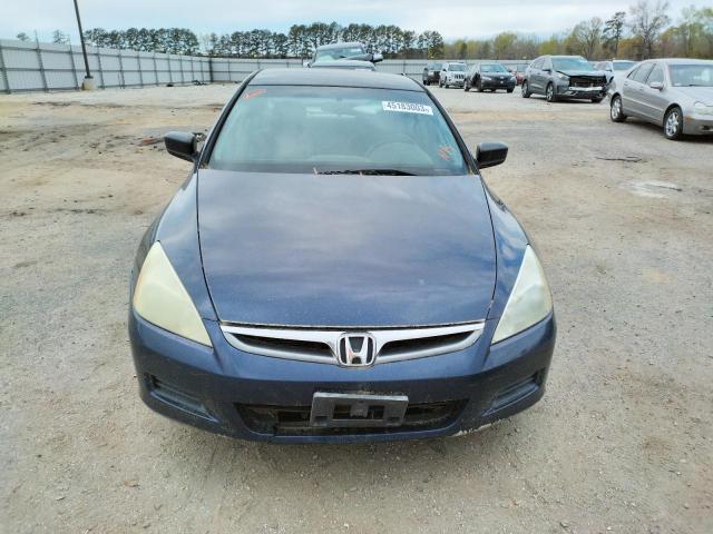 1HGCM56197A002401 - 2007 HONDA ACCORD VALUE BLUE photo 5